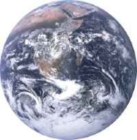 planeta tierra en luna nueva de septiembre