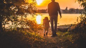 Camino padre e hijo