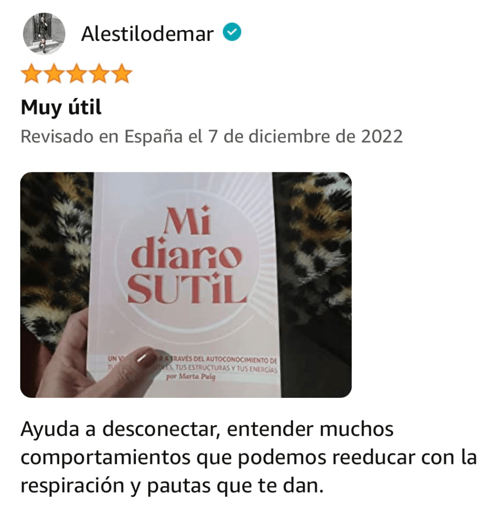 Reseña Mi Diario Sutil