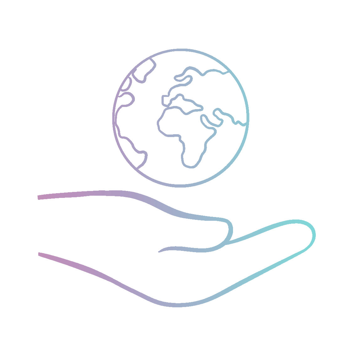 Icono Web, independiente, planeta tierra, mundo, mano