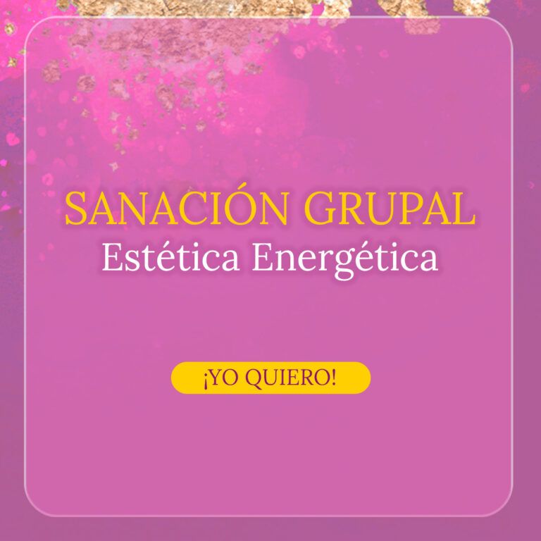 Banner Sanaciones Grupales Estetica en terapias